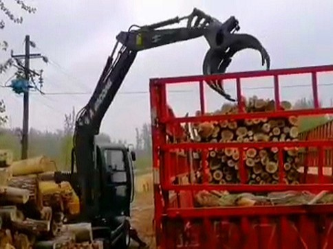 寶鼎95系列抓木機2020年持續發力產銷兩旺