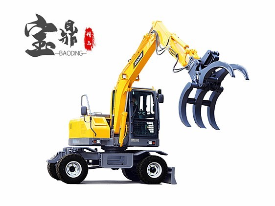 寶鼎BD80W三代型號(hào)輪式抓木機(jī)