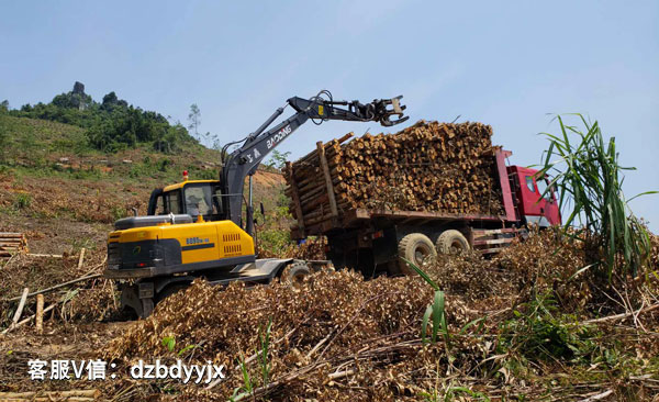 寶鼎輪式抓木機95車型