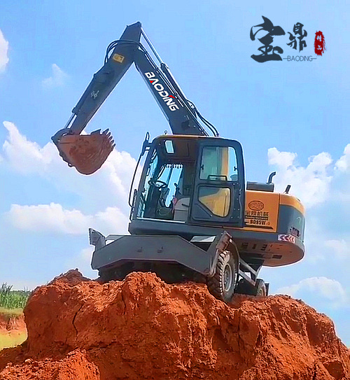 寶鼎95挖掘機(jī)抓木機(jī)