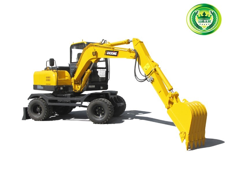 寶鼎BD80W-8B型號輪式挖掘機