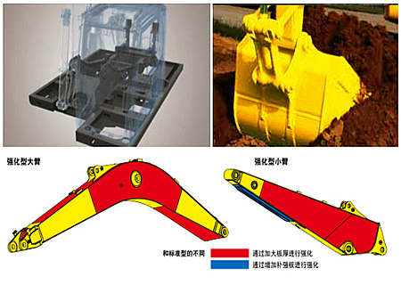 寶鼎BD80W輪式小挖掘機結構堅固