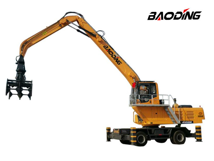 寶鼎BD420型號(hào)輪式抓木機(jī)抓料機(jī)抓草機(jī)